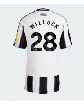 Newcastle United Joe Willock #28 Maglia Gara Casa Repliche 2025-26 Donna Maniche Corte